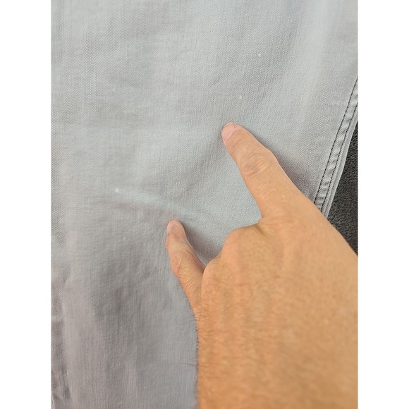 Tommy Bahama Jeans‎ Mens 37x30 Grey Denim Casual Pants Trousers Marlin Flaw - Picture 10 of 14